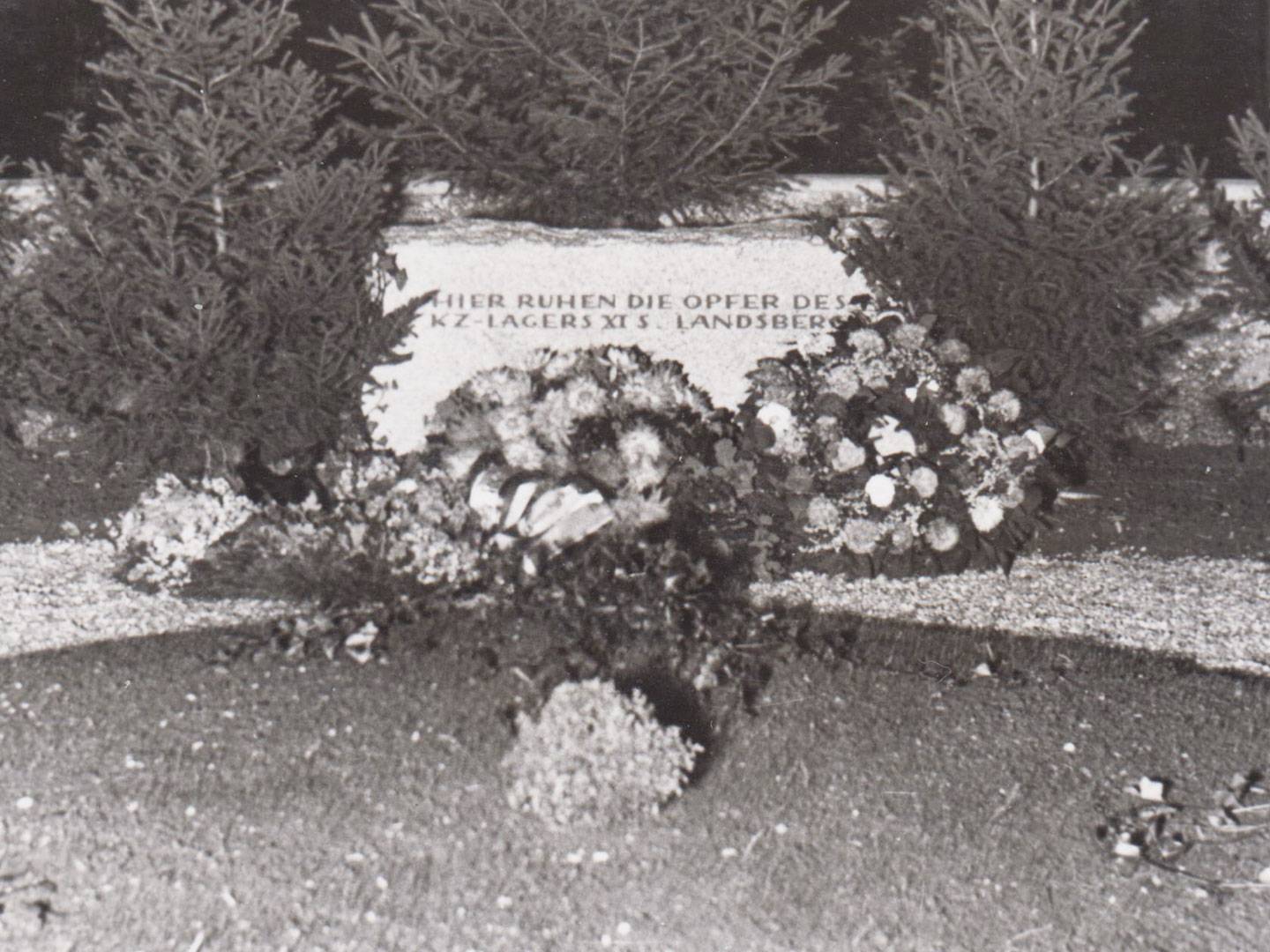 Photograph of the Stoffersberg Süd concentration camp cemetery.